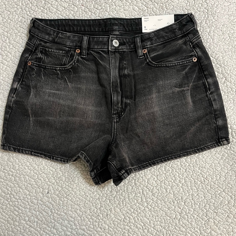 American Eagle Outfitters Black Jean Shorts